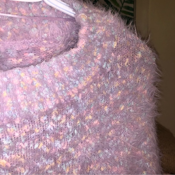 George | Fuzzy Sweater | Lavender - Picture 5 of 5